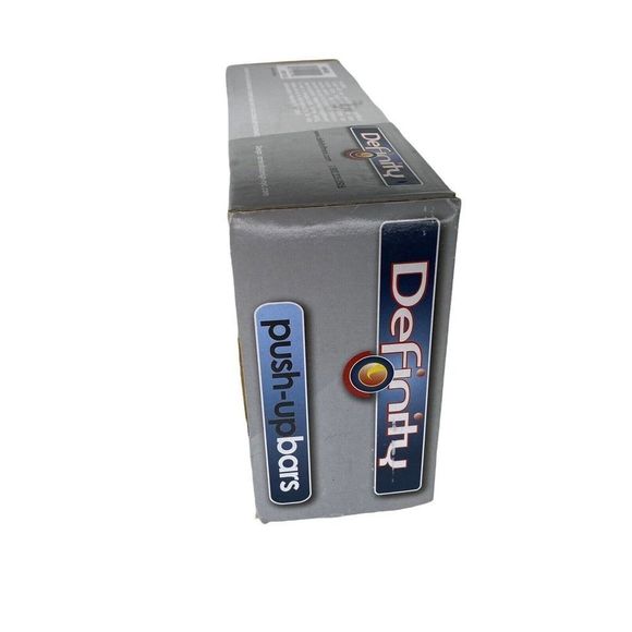 Push Up Stand Bars Raised Support Definity NEW Slip Resistant Chrome Foam Handle - Picture 4 of 7